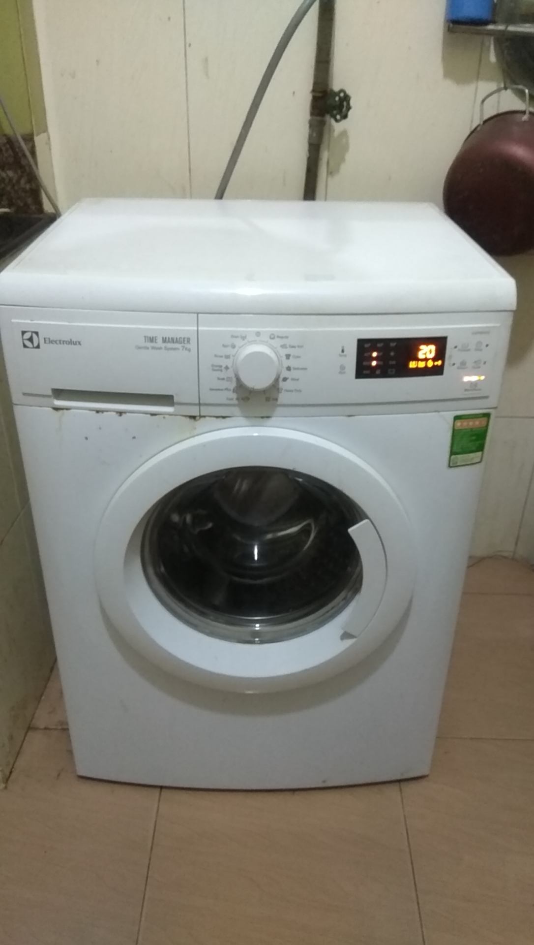 sửa máy giặt electrolux hcm