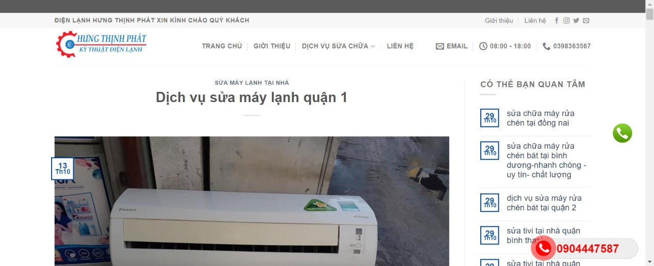 sửa máy giặt quận 1