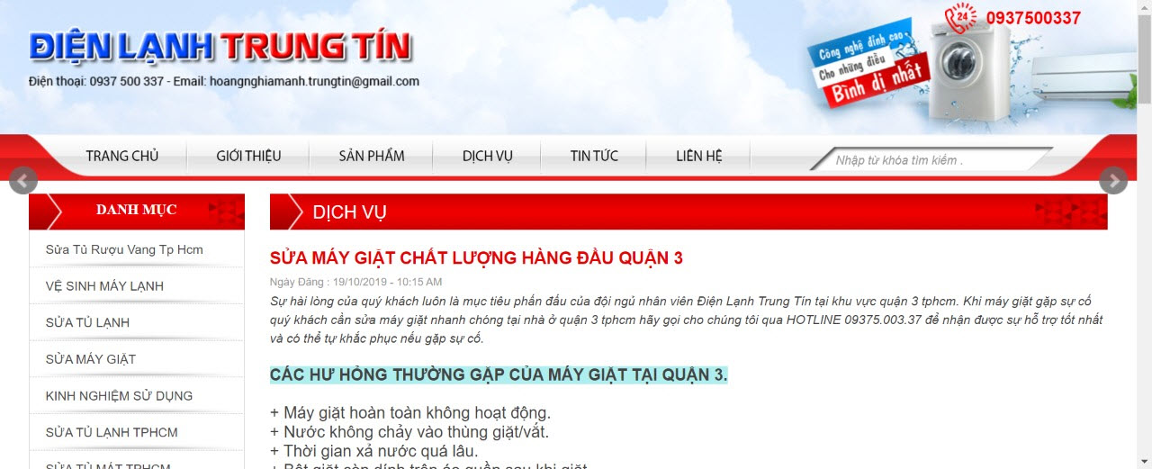 sửa máy giặt q3