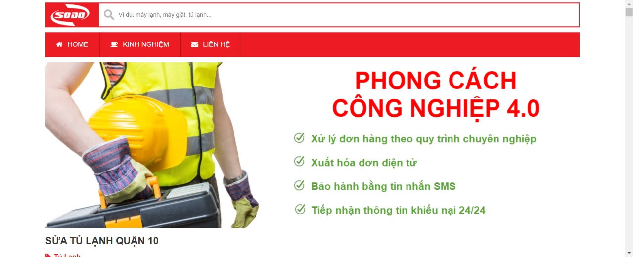 sửa tủ lạnh quận 10