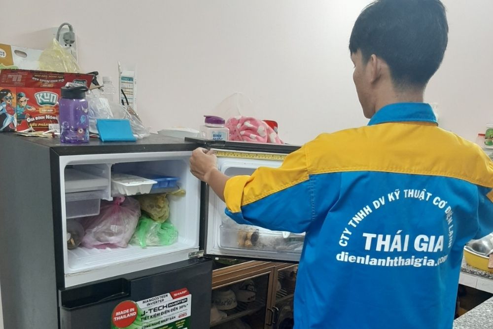 thay ron tủ lạnh Bình Tân