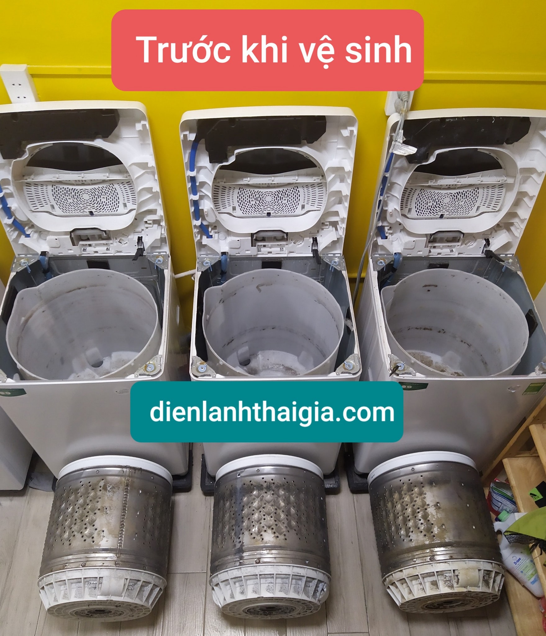 vệ sinh máy giặt quận bình tân